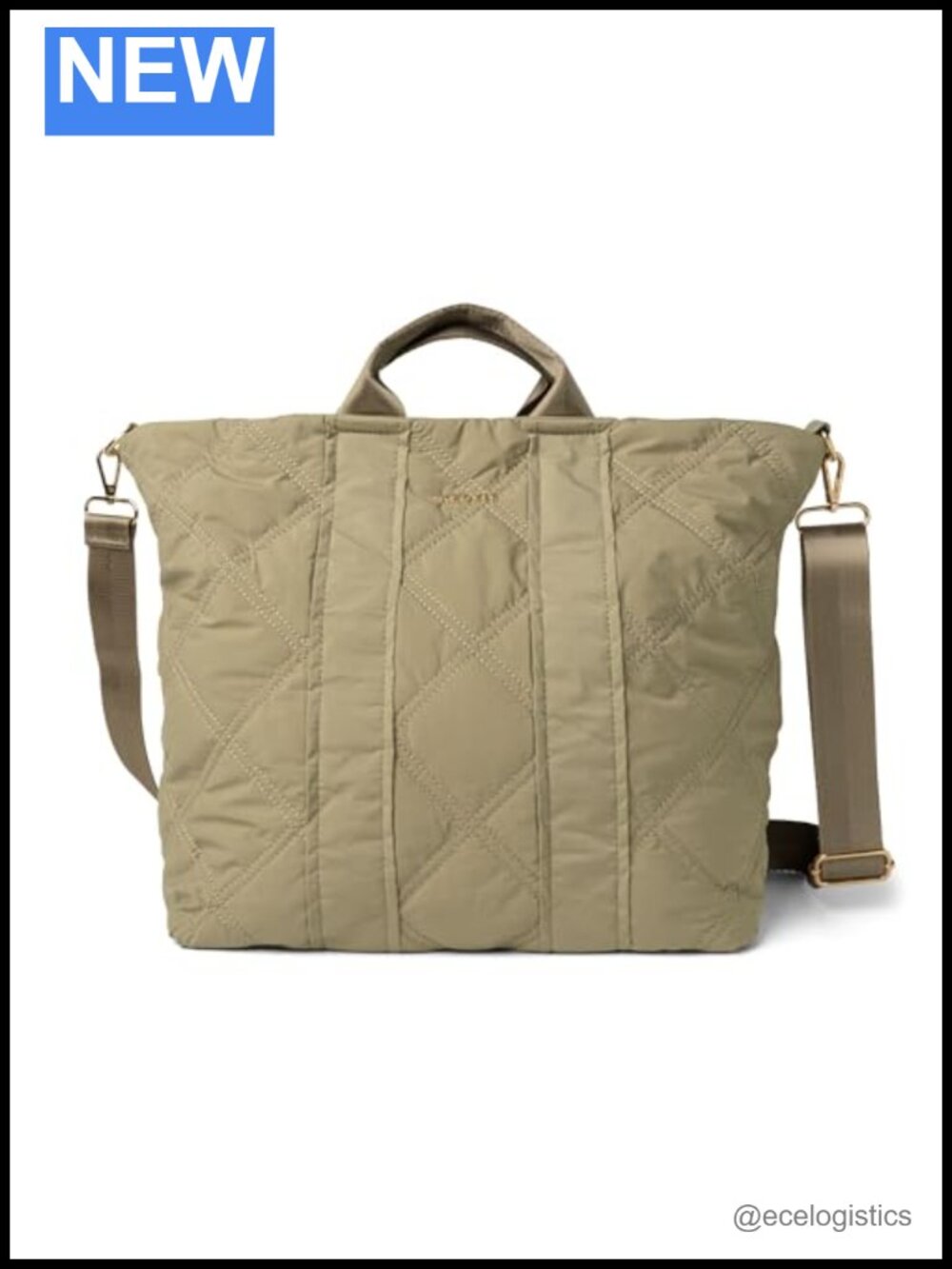 Quilted Puffer Tote Bag Crossbody Purse for Women